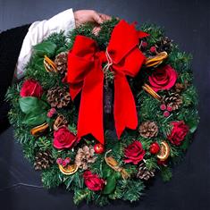 Christmas Door Wreath