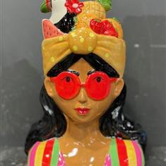 Tropical head  vase