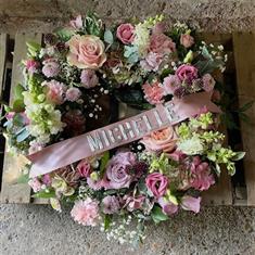 Summer Wreath pastel