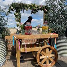 Drinks cart decoration