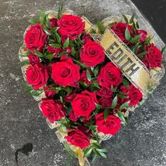 Red and gold heart