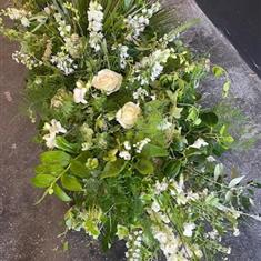 Foraged casket spray